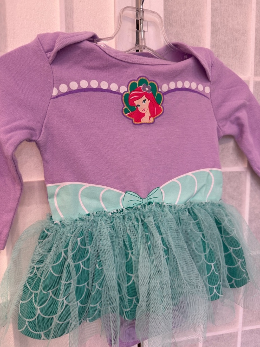 Disney Baby Adorable Mermaid Dress Size 3/6 M - Picture 2 of 5
